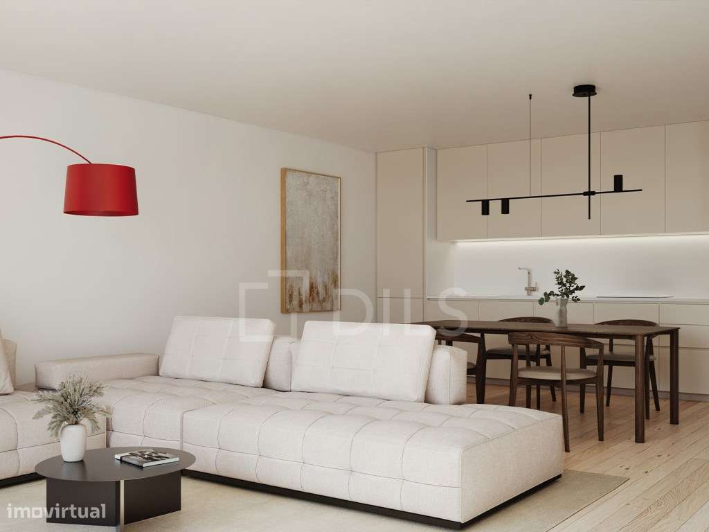 Apartamento T4 com varanda no novo empreendimento no campo Grande - Grande imagem: 3/71