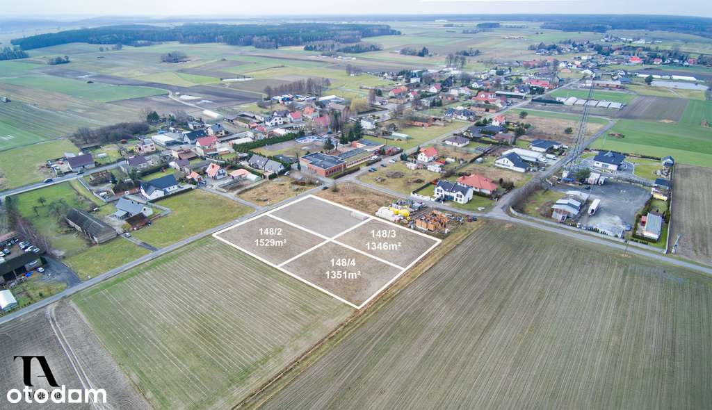 Ustawne działki budowlane z WZ i drogą dojazdową-6