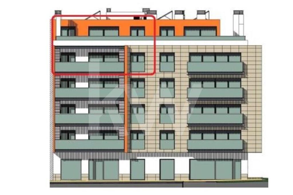 Apartamento T3+1 Duplex em construção. Acabamentos de luxo. Terraço. 2