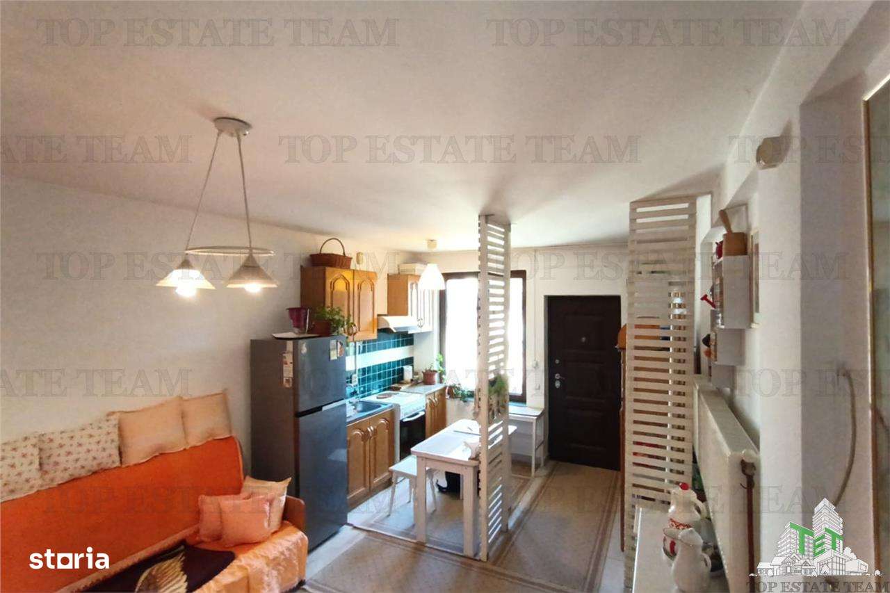 Apartament 2 camere zona Titan, curte proprie 37mp in vila-5