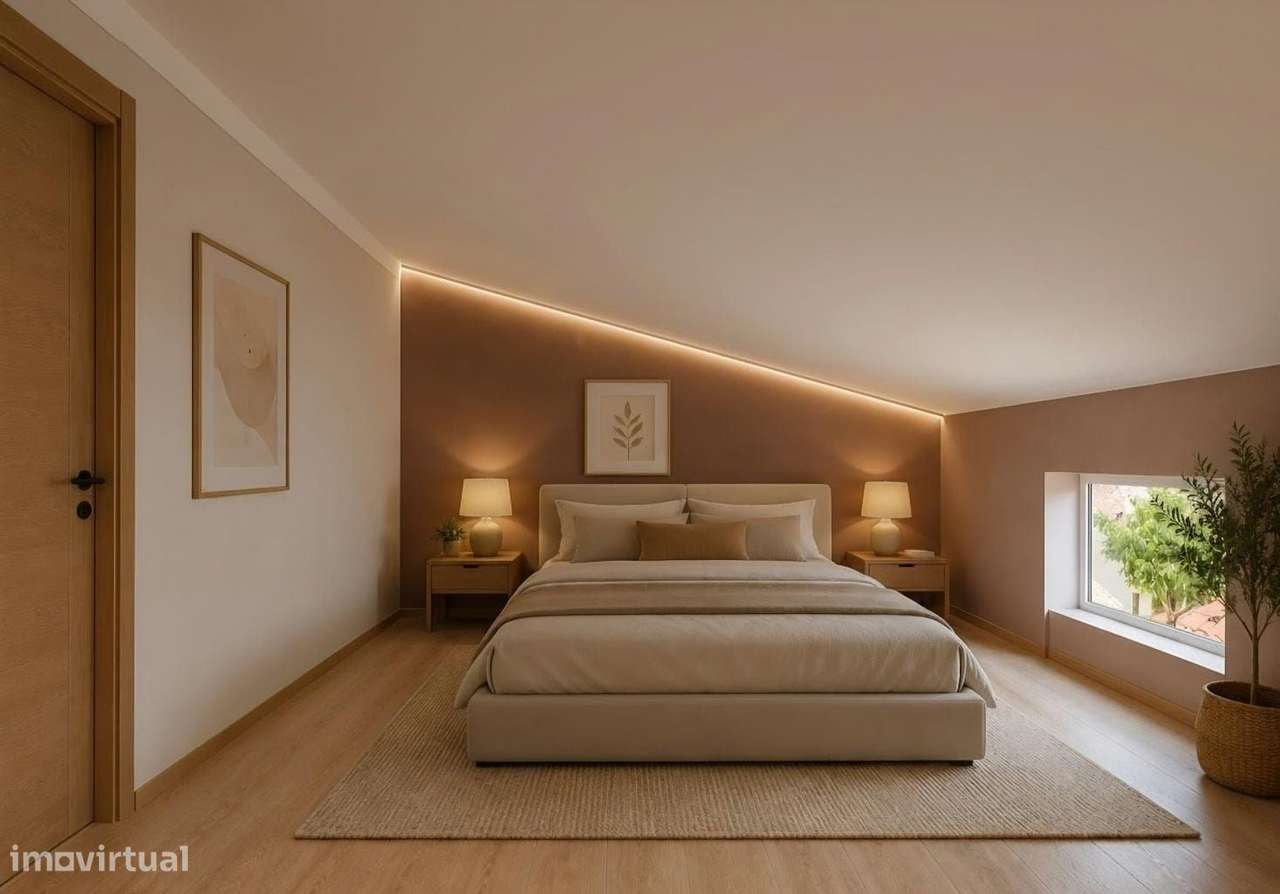Quinta do Conde - Apartamento T2+2 completamente remodelado c/ quintal-9