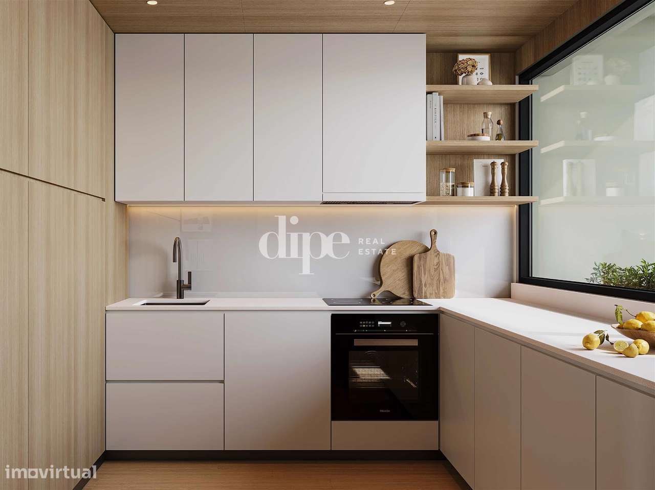 Apartamento T1 novo inserido no condomínio privado em Guimarães - Grande imagem: 5/16