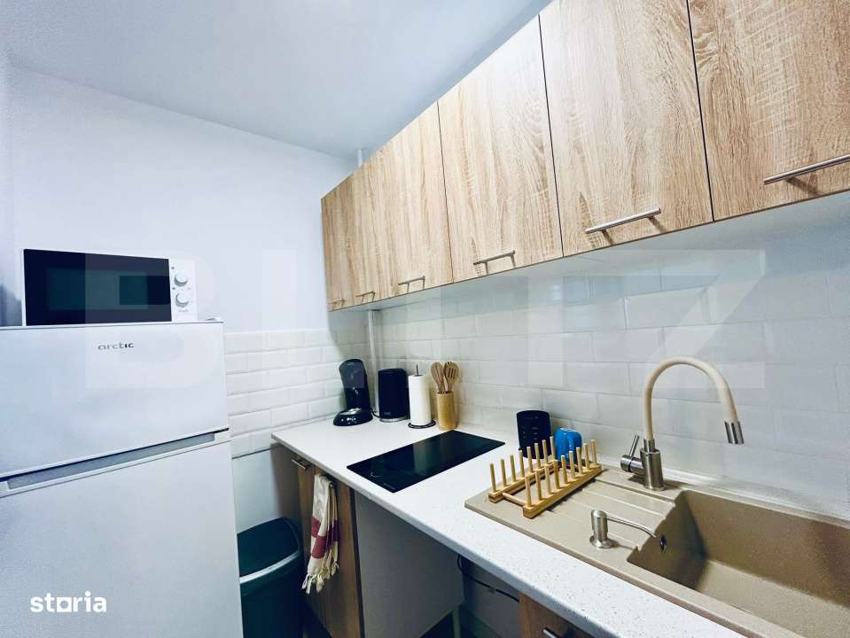 Garsoniera renovata si mobilata-utilata, 31 mp, Brazda lui Novac-7