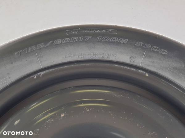 NISSAN RENAULT Koło Dojazdowe Zapasowe 155/80 R17 - 9