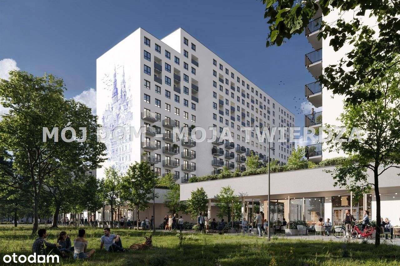 2-pokojowe mieszkanie z loggią na 10. piętrze — Kraków, 29. Listopada-0