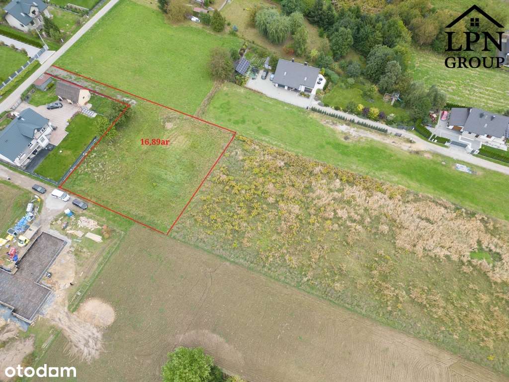 Działka budowlana 17 arów – Łuczyce, gm. Kocmyrzów-0