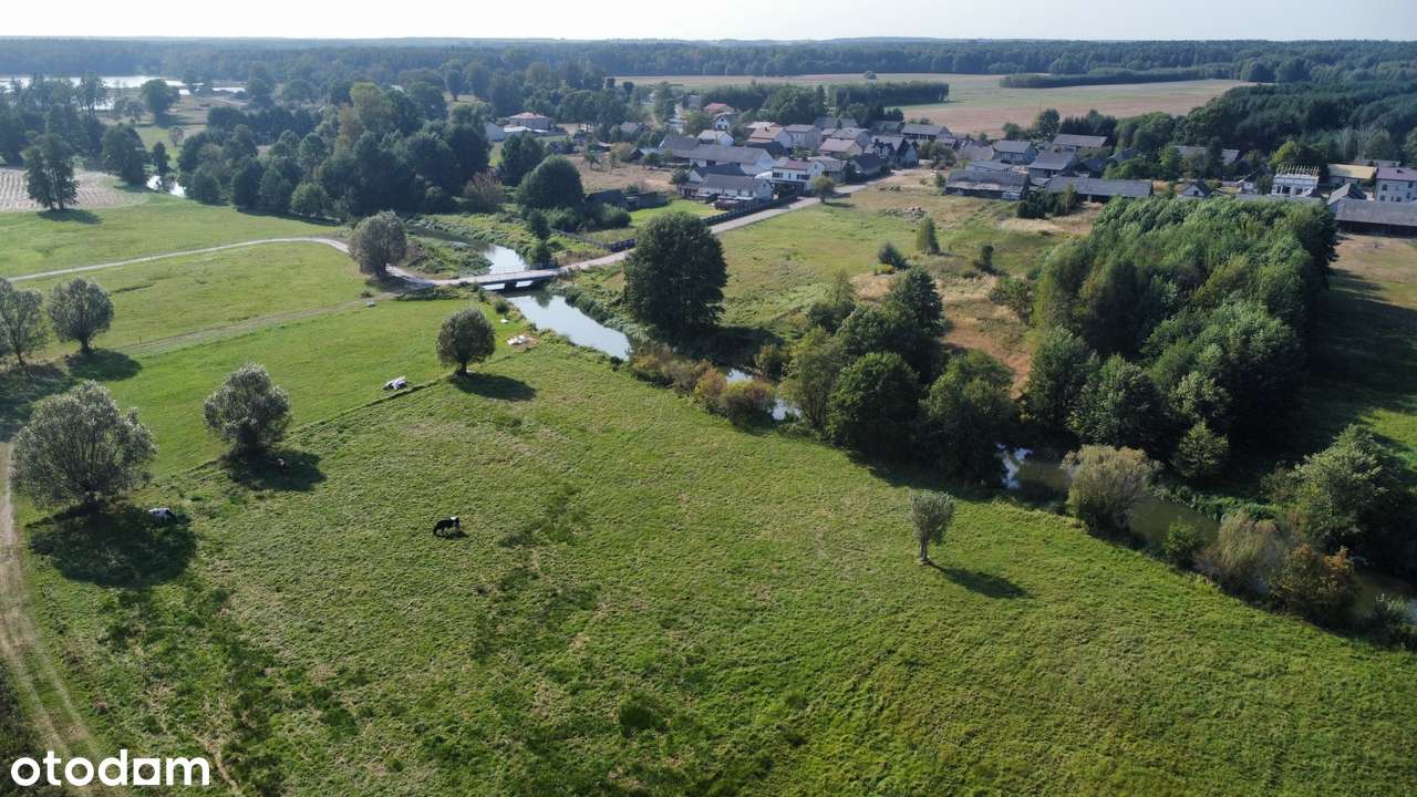 Piękna działka bezpośrednio nad rzeką Pilica m. Pukarzów - Pełny obrazek: 4/5