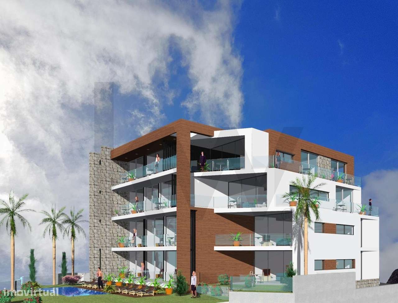 Edifício Albacoa Residence - Novo  Empreendimento c/Piscina no Lugar d - Grande imagem: 4/11