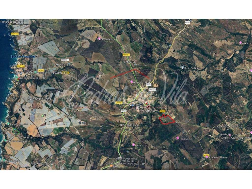 Quinta de 25ha com projeto aprovado - São Teotónio - Odemira-31