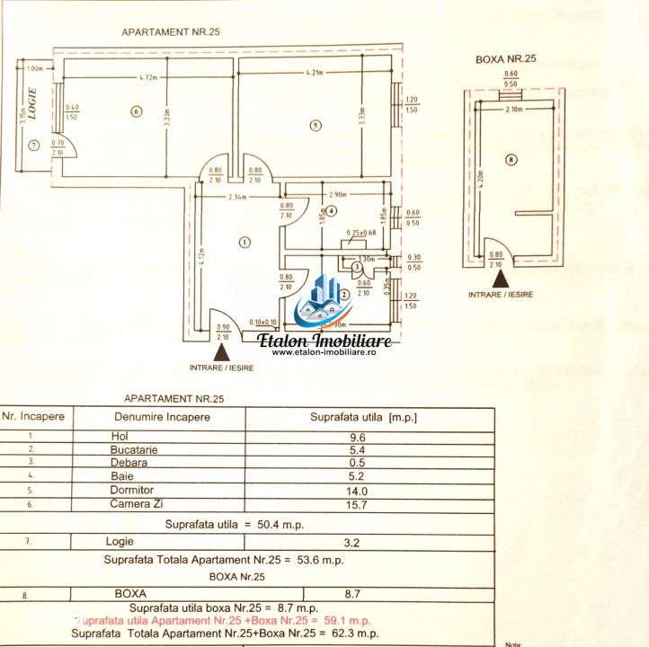 Apartament 2 camere decomandat, hol locuibil 10mp, Darmanesti - Imagine principală: 5/5