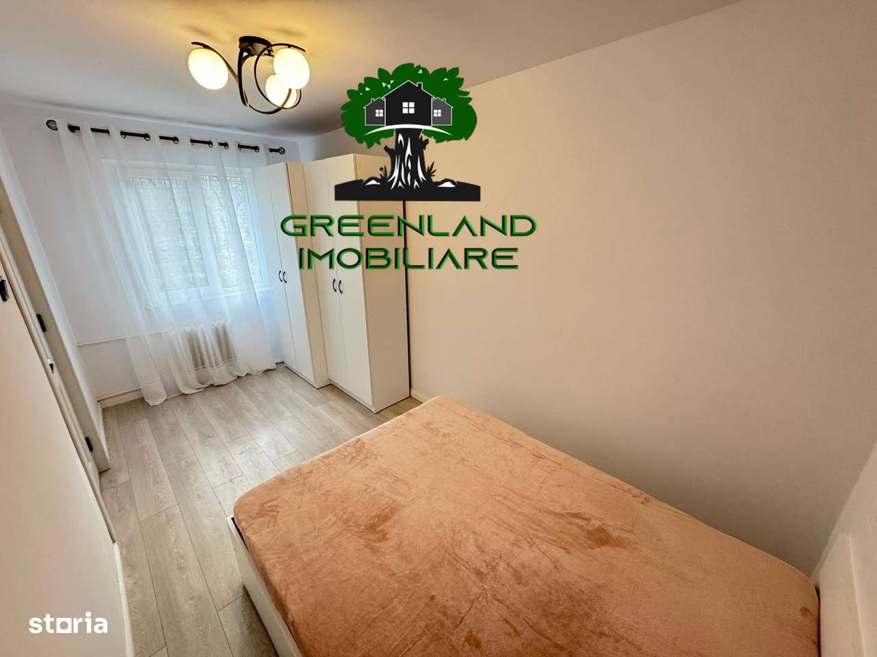 Ap 2 Cam,34 mp,renovat complet, Bloc fara Risc, Podu Ros - Primaverii-1