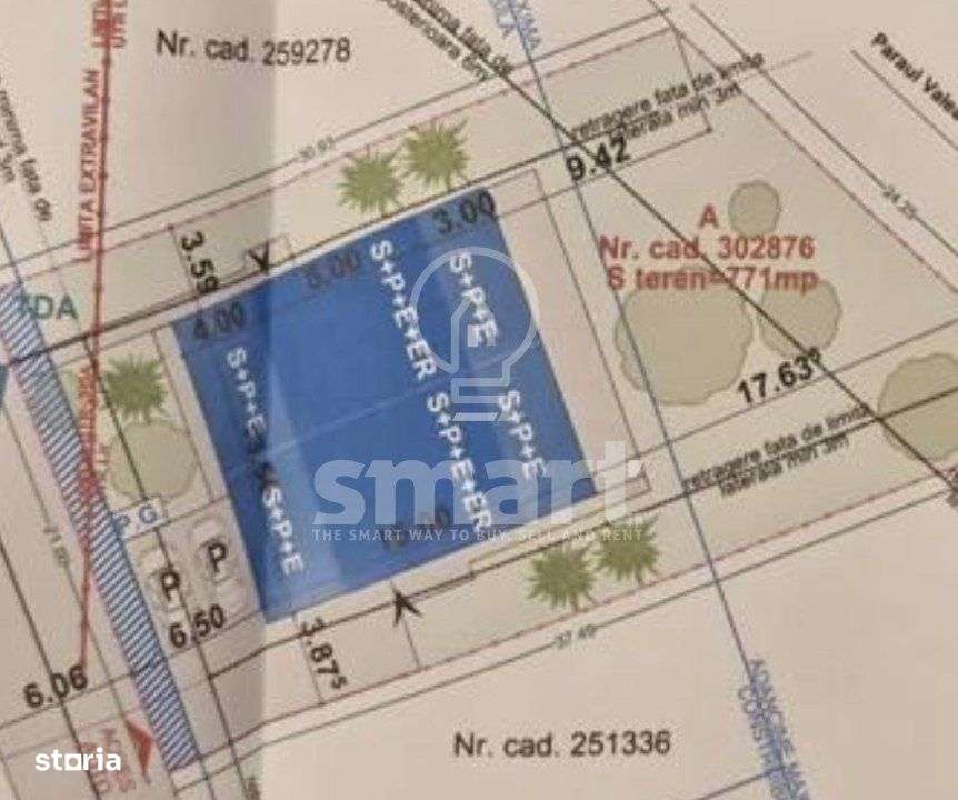 Teren 771 mp, pentru constructie de duplex, Corneliu Medrea - Imagine principală: 1/4