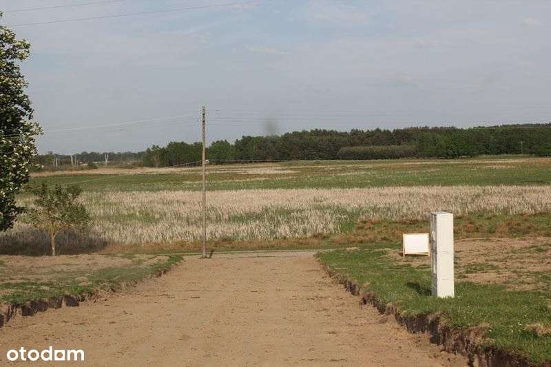 Działki Miodowice (gm. Przybiernów), super cena-1