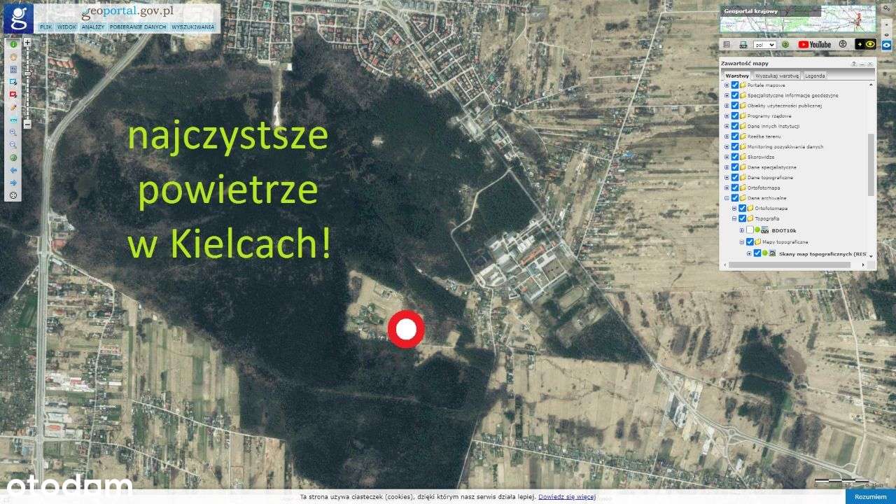 unikalne miejsce w Kielcach z Warunkami Zabudowy! - Pełny obrazek: 2/3