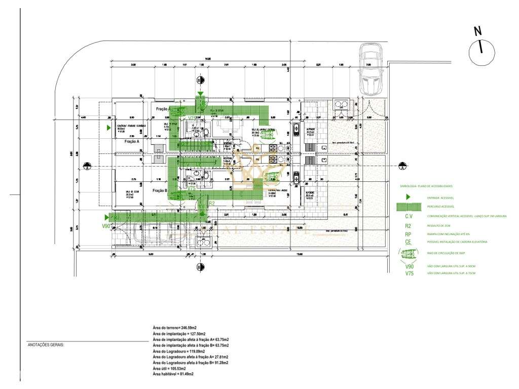 MORADIA GEMINADA -TRIPLEX T4 COM 3 WC
FERNÃO FERRO-38