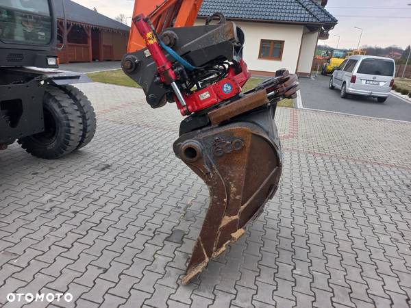 Hitachi ZX140 /  ROTOTILT ze szczypcami / - 8