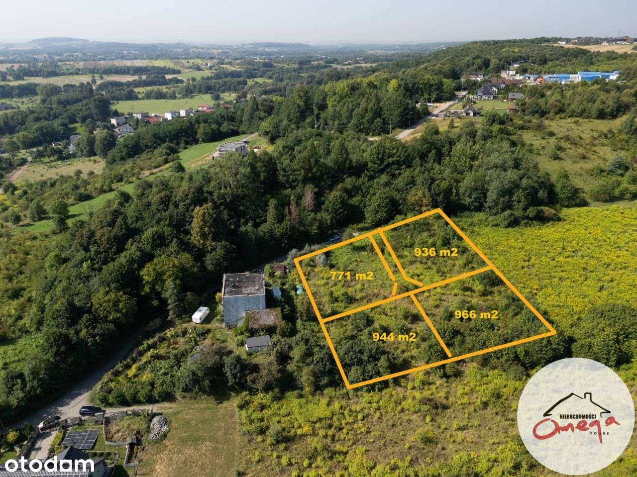 Widokowe działki k. Góry Siewierskiej-0