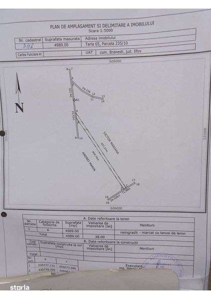 TEREN Intravilan Branesti Ilfov - Imagine principală: 5/7
