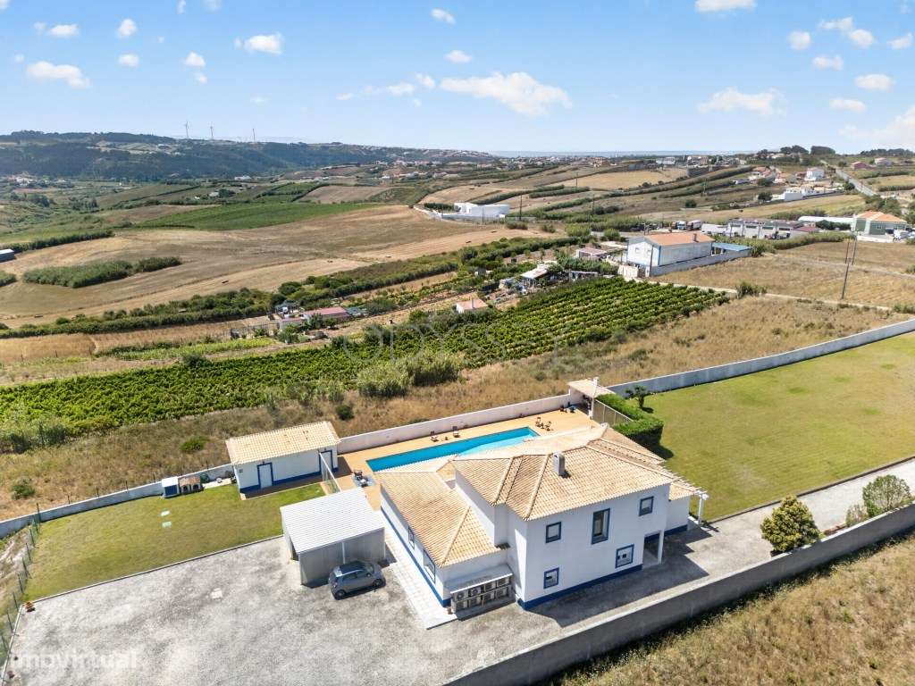 Excecional Moradia de Campo com Piscina e Vista Mar | Encarnação, M...-11