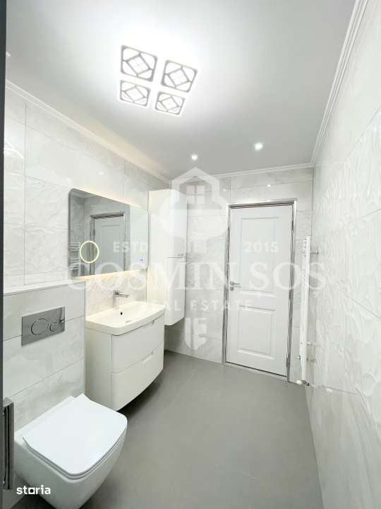 Apartament cu 3 camere de vanzare, cu gradina si parcare, Floresti-10