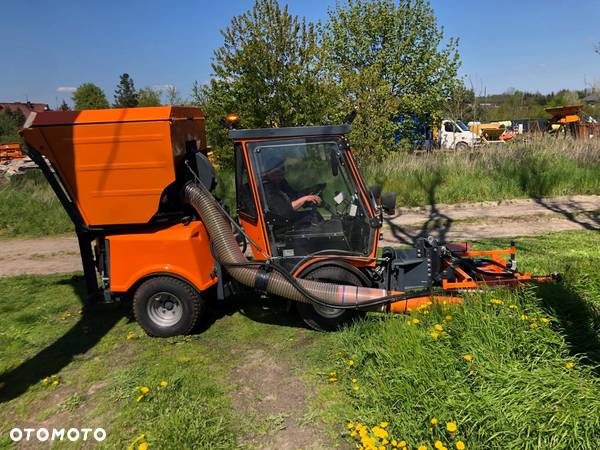 Kosiarka Iseki Kubota zbierająca rotacyjna odkurzacz koszenie trawników Holder Belos Stoll Wicke - 2