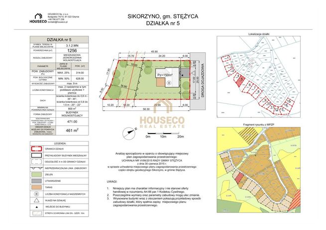 Działka : Sikorzyno :: Kaszuby Gołubie