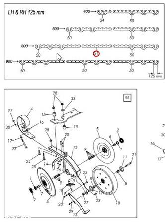 Pas Gumowy Vaderstad Spirit 474505 - 1