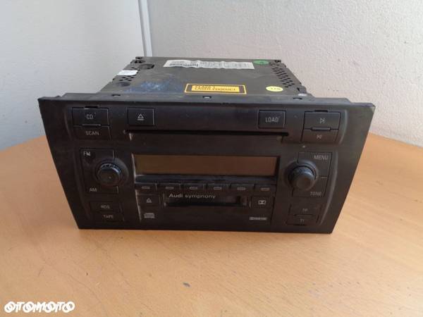 AUDI A6 C5 RADIO SYMPNONY CD KASETY ORYGINALNE - 1