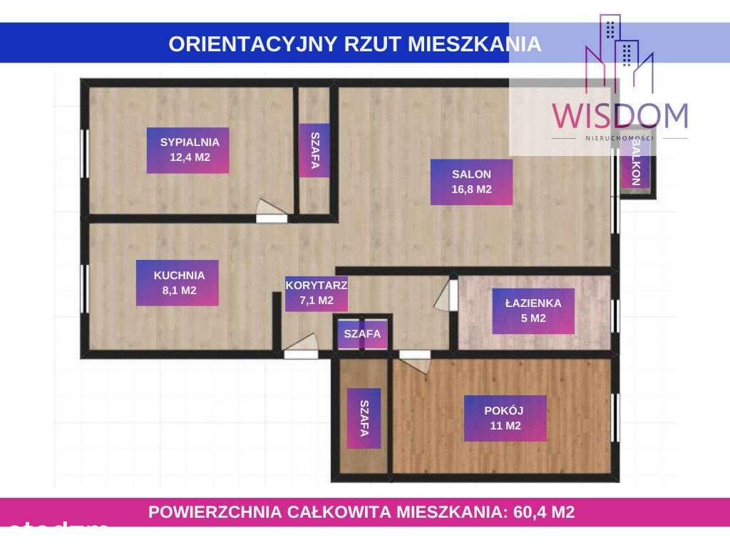 Na sprzedaż trzypokojowe mieszkanie na Jarotach-18