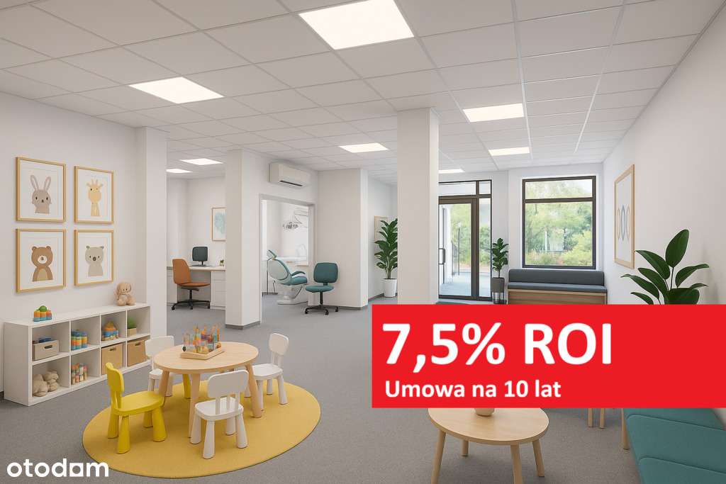 Wynajęty, umowa 10 lat, ROI 7,5%, metro Szwedzka!-0