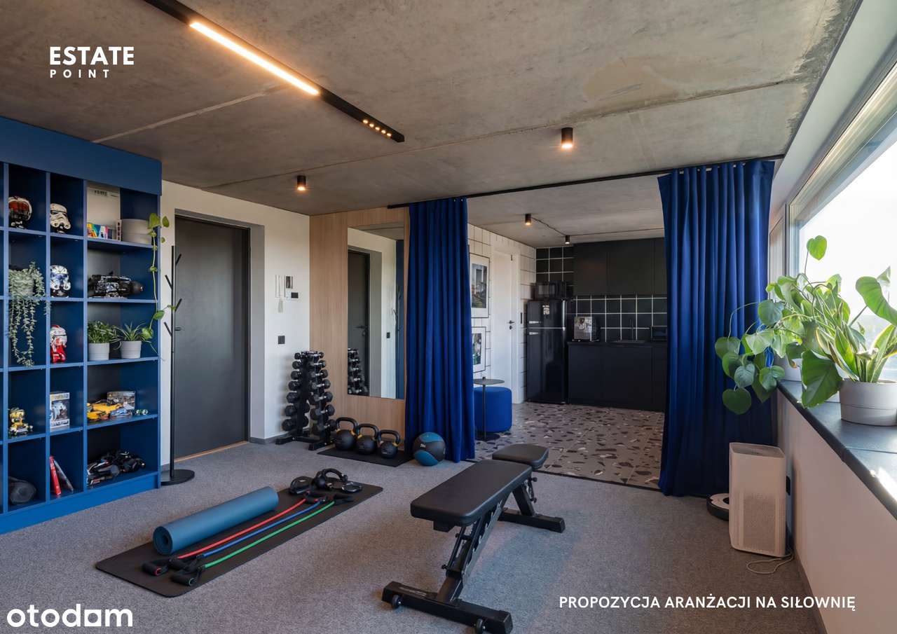 3 pokojowe M. 80,86 m² + prywatne biuro lub siłownia 37 m²-15