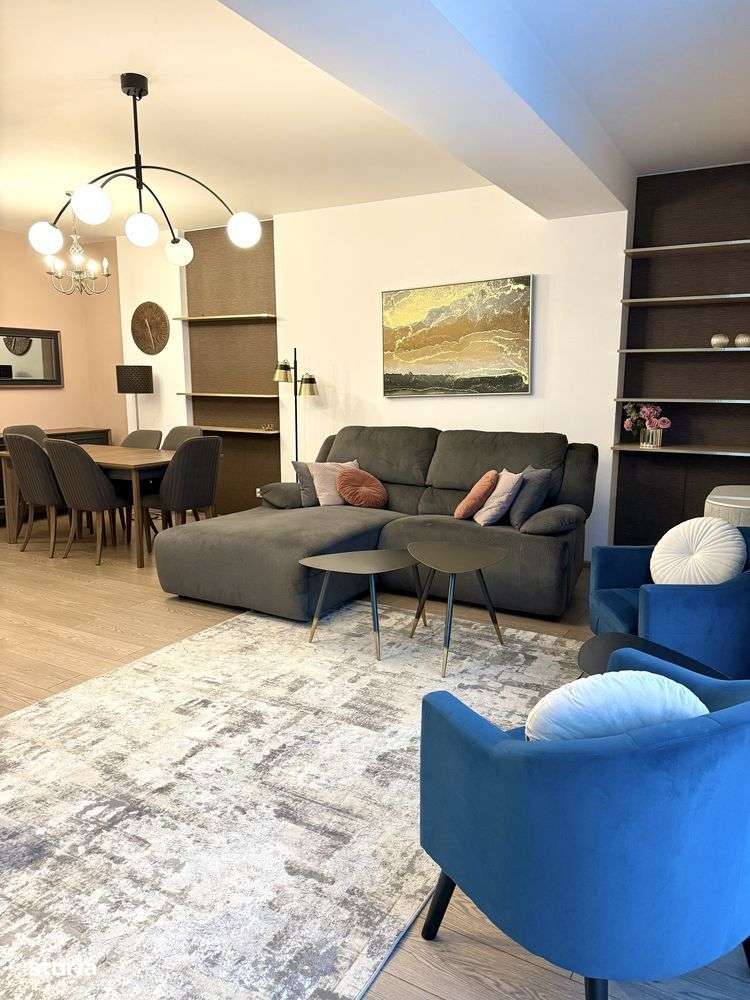 3 camere de inchiriat-Pipera rond OMV-Petrom Loc de parcare subteran - Imagine principală: 3/8