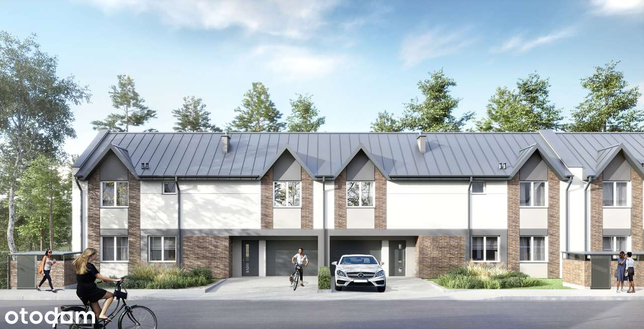 Bliźniak skrajny 120 m2, kameralne osiedle,  blisko PKP Halinów - Pełny obrazek: 3/10