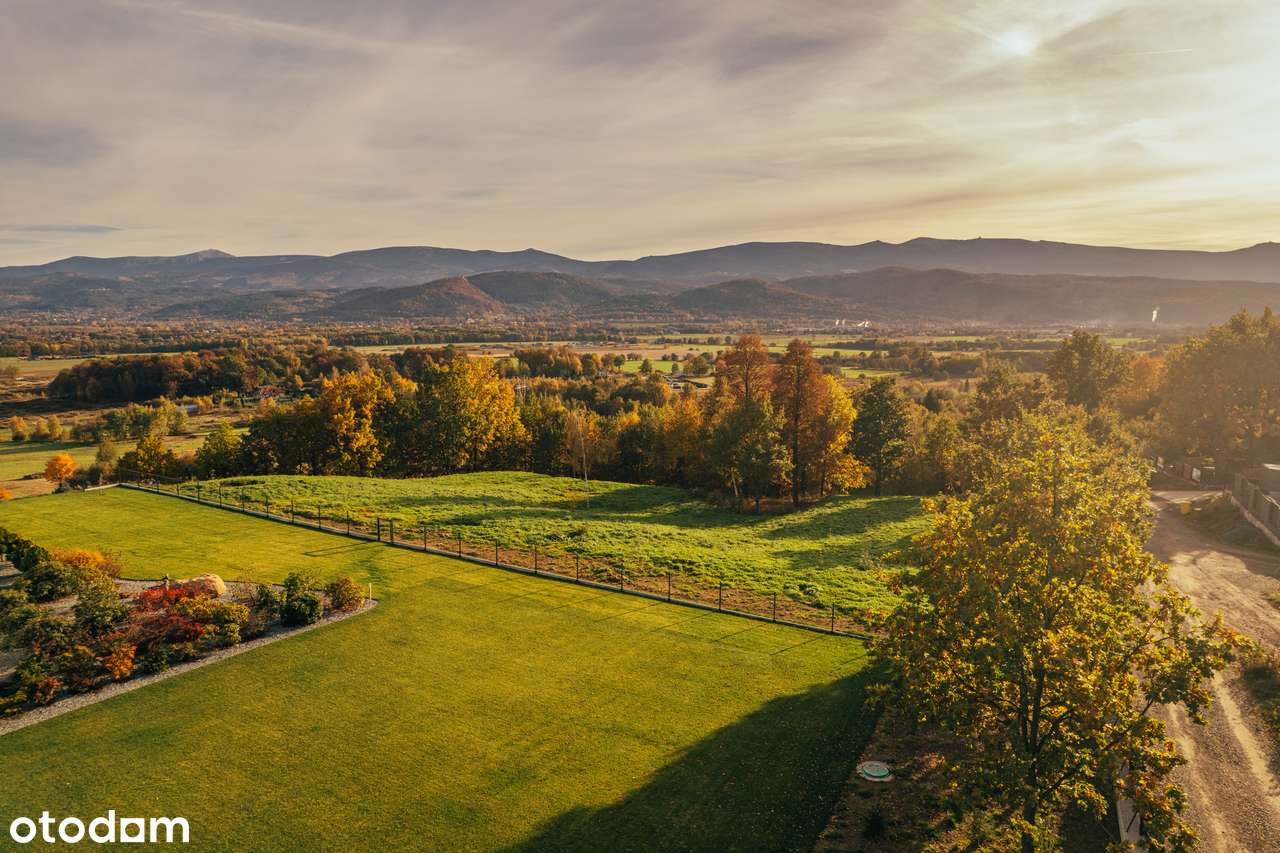 Działka budowlana z bezpośrednim widokiem na Karkonosze!-12