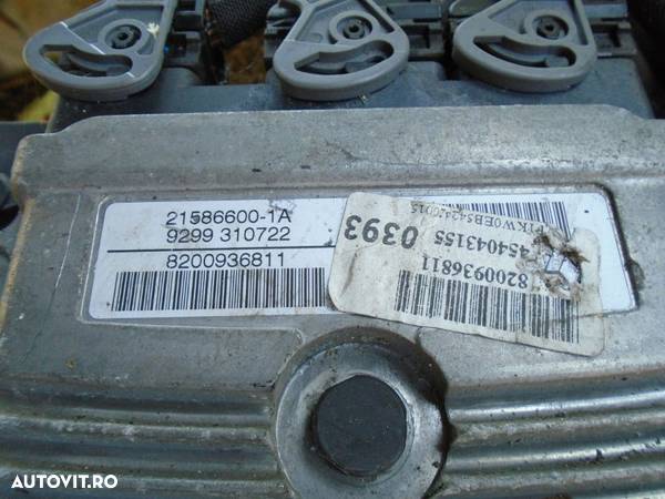 Calculator motor Renault Kangoo 1.4 benzina din 2009 - 2