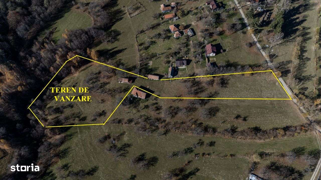 Teren intim si retras in Bran-Predelut - Imagine principală: 3/9