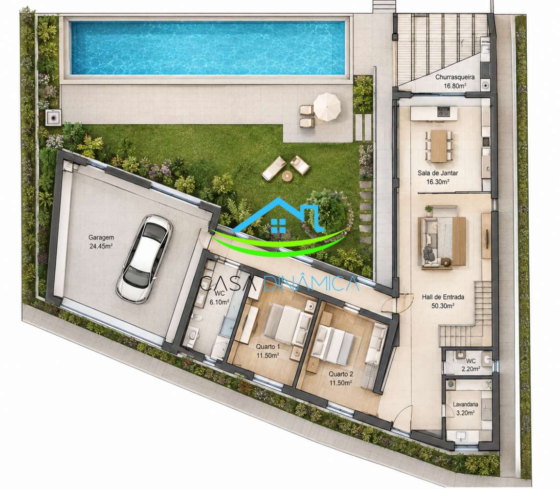 Terreno com Projeto de Arquitectura aprovado em Lavos, Figueira da Foz-1