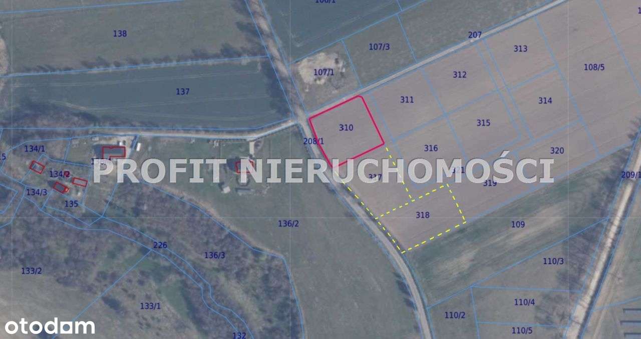 Działka siedliskowa z możliwością powiększenia - Pełny obrazek: 4/8