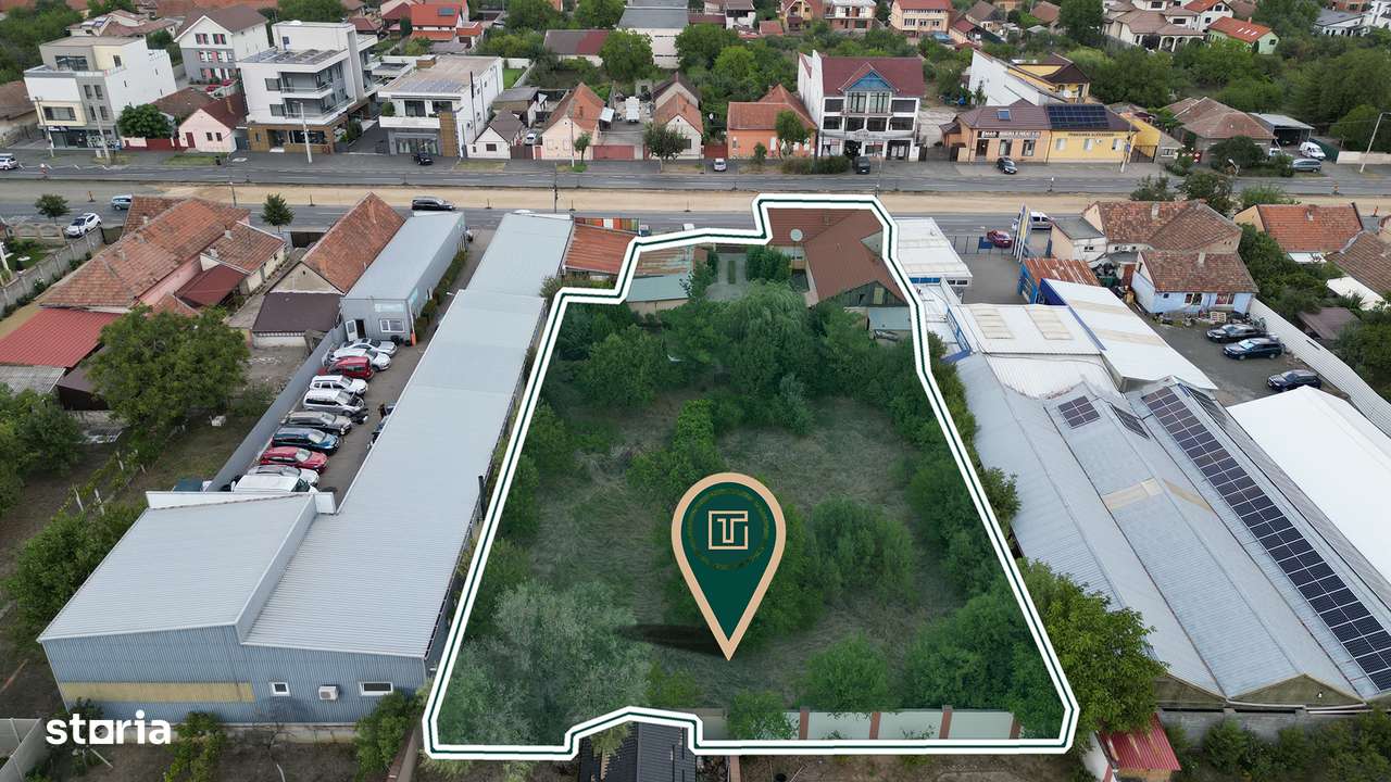 Teren pentru expunere comerciala de 2080 mp cu FS de 32 ml, Micalaca - Imagine principală: 3/20