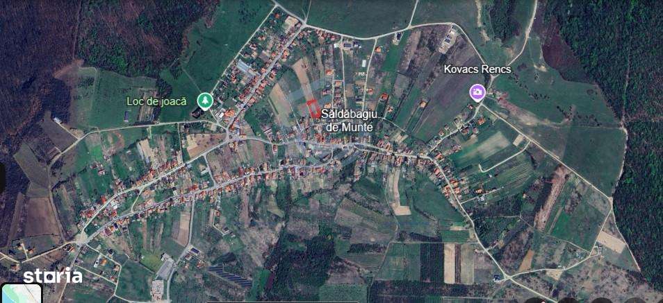 Teren intravilan Saldabagiu de Munte 1100m - Imagine principală: 2/8