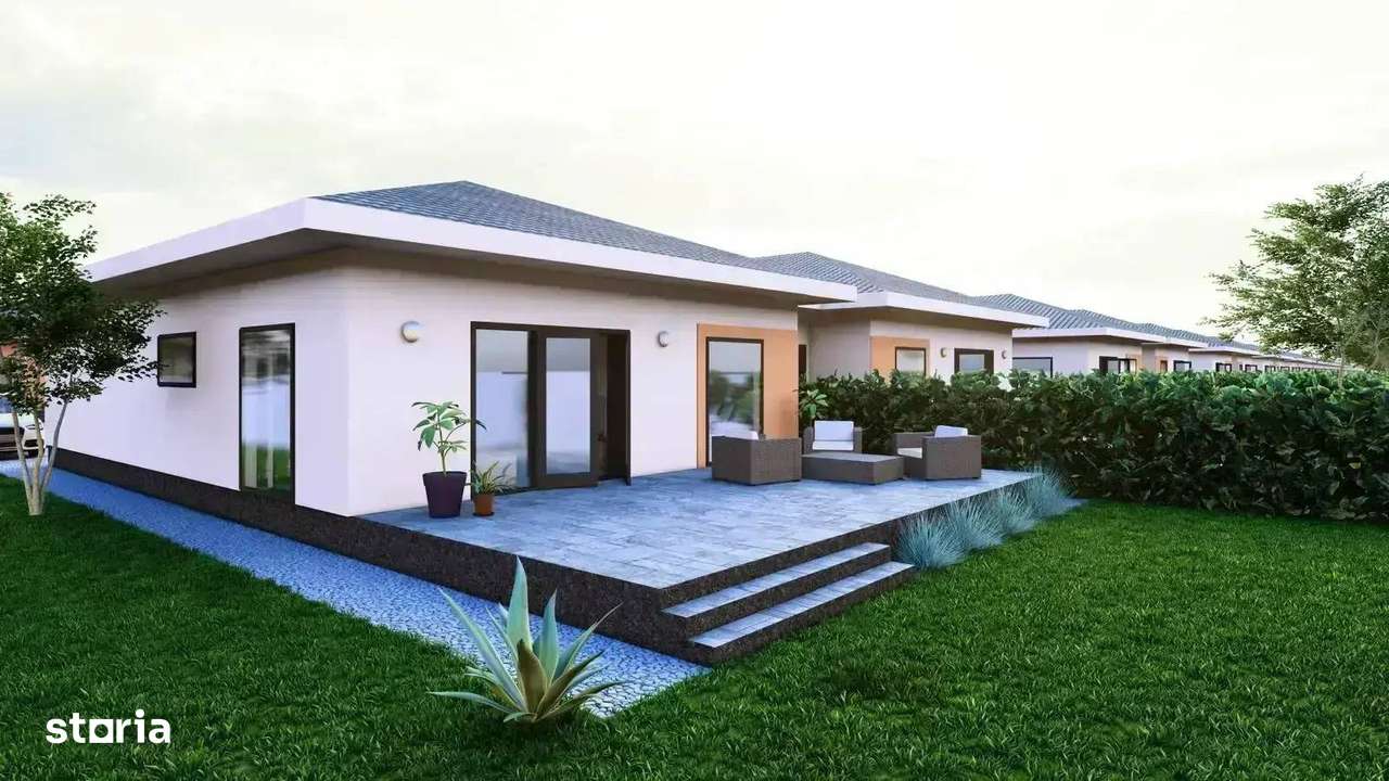 Vila individuala cu 4 camere, 105 mp utili, 400 mp teren CITY NORD - Imagine principală: 3/9