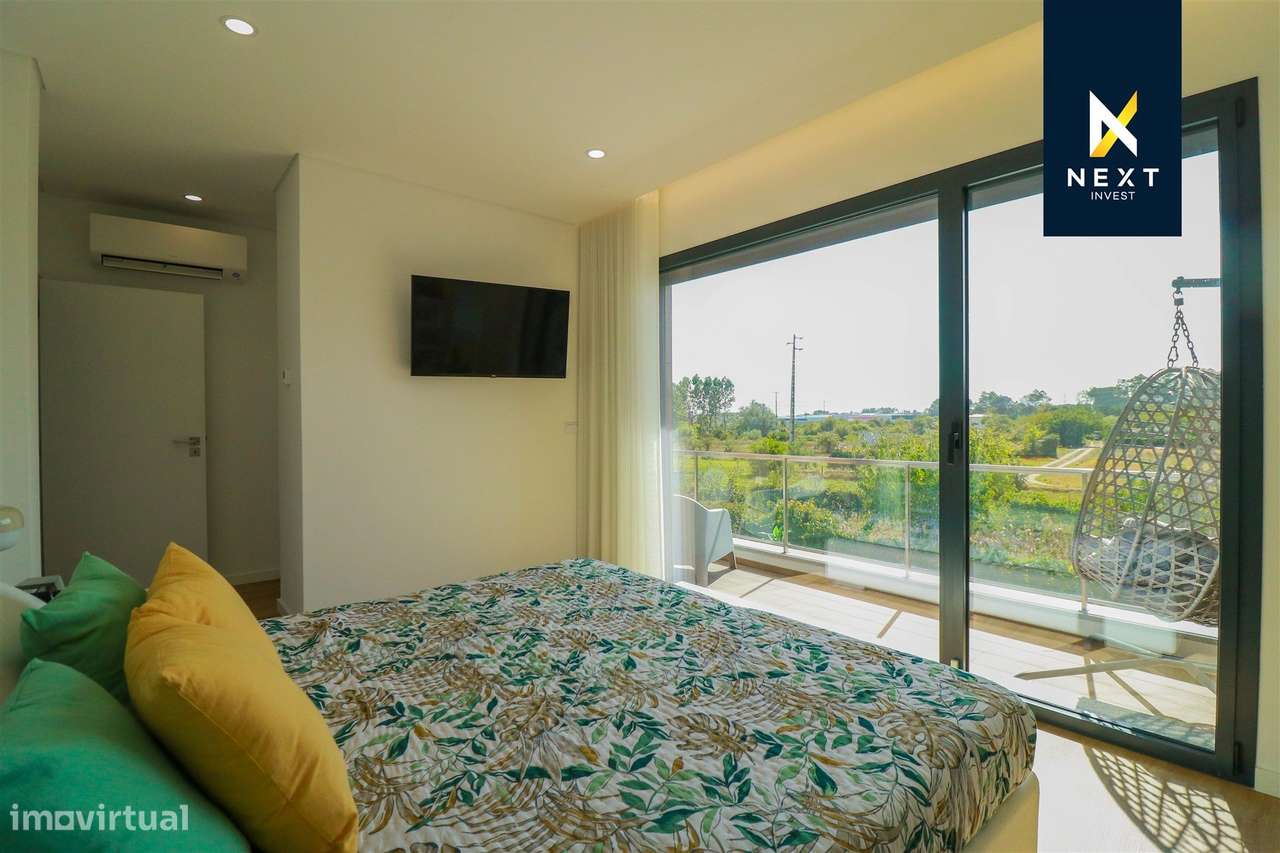 Moradia Geminada T4 com Piscina – Viseu-49