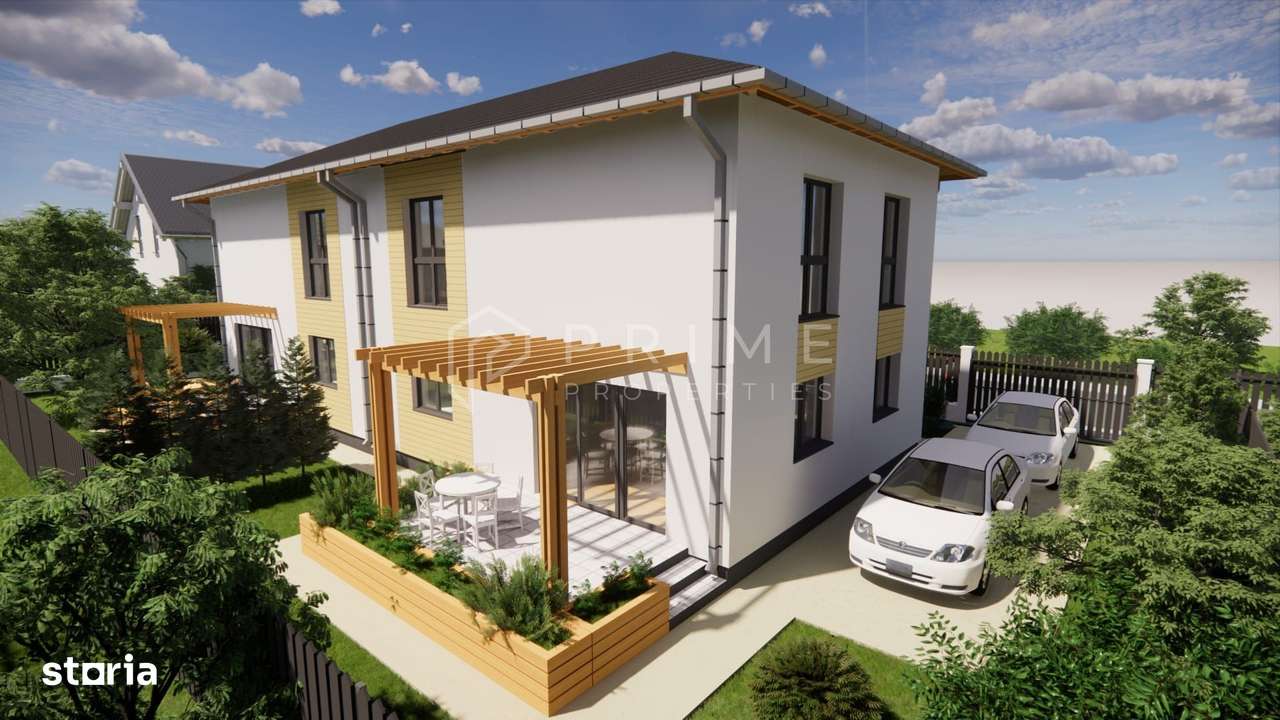 Viață modernă, sustenabilă–Casa 4 camere, teren 250 mp, 165.000 Euro - Imagine principală: 3/10