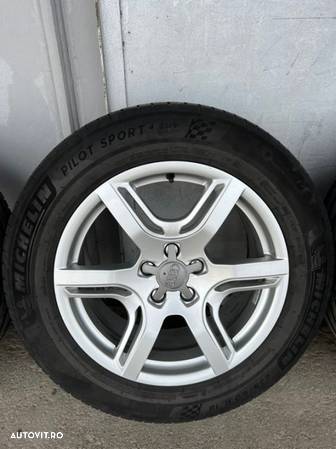 Jante Audi Q5 cauc 235/60R18 continental vara dot2017 5-6mm 8jx18et39 - 7