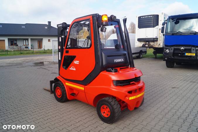 Linde H20D-03 Wózek widłowy Diesel triplex wolny skok - 6