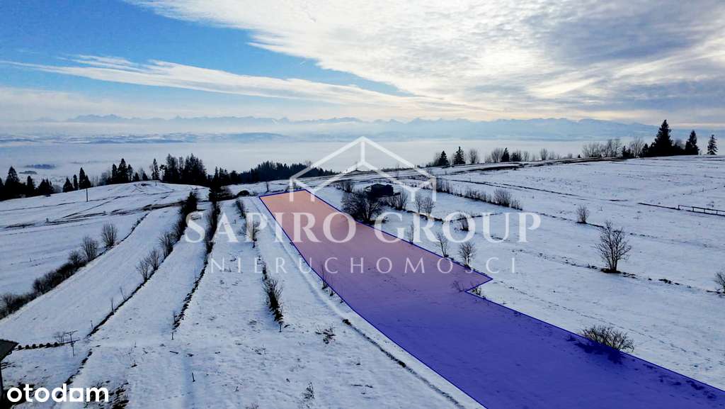 Działka widokowa Bukowina Osiedle, Raba Wyżna-2