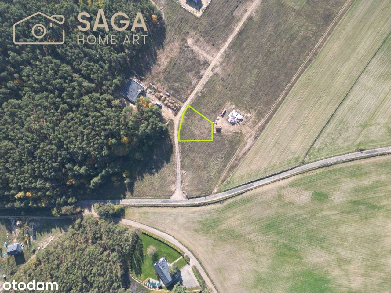 Działka 943 m2/0% prowizji/2 jeziora/las/media/Mpz-4