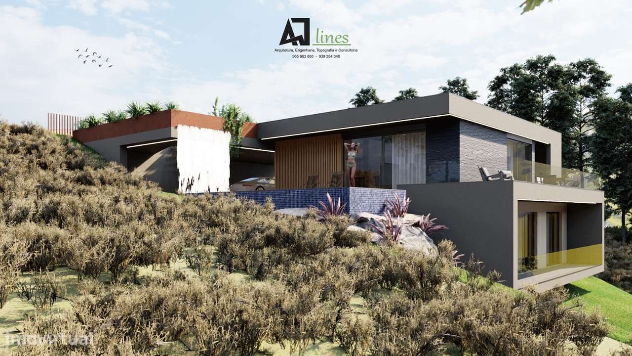 Lote de 2 terrenos em Rio Mau-0