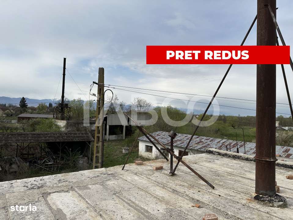 Spatiu industrial 5030 mp cu toate utilitatile acces auto Sat Sercaia - Imagine principală: 1/9