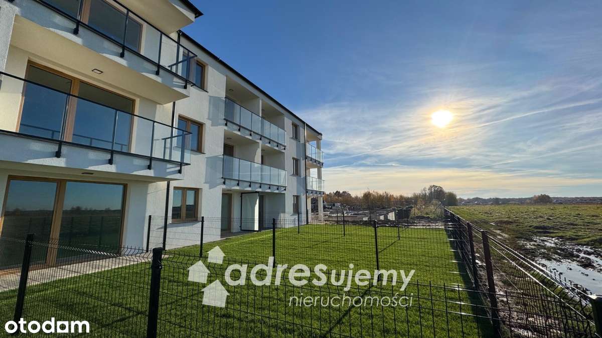 PROMOCJA! Wykończone nowe mieszkanie z ogródkiem w Siemianicach-0